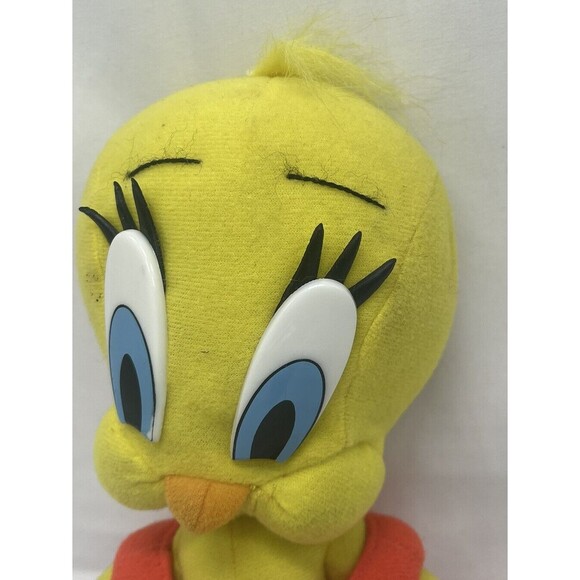 VTG Tweety Bird Warner Bros Halloween Looney Tunes 11” Plush 1997 Stuffed Animal - Picture 9 of 16